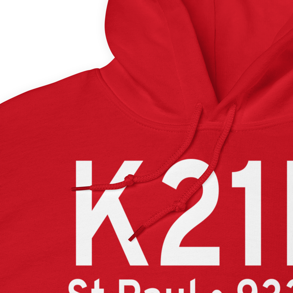 Lake Elmo Airport (K21D) ICAO Hoodie Sweatshirt 