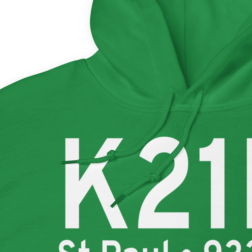 Lake Elmo Airport (K21D) ICAO Hoodie Sweatshirt 