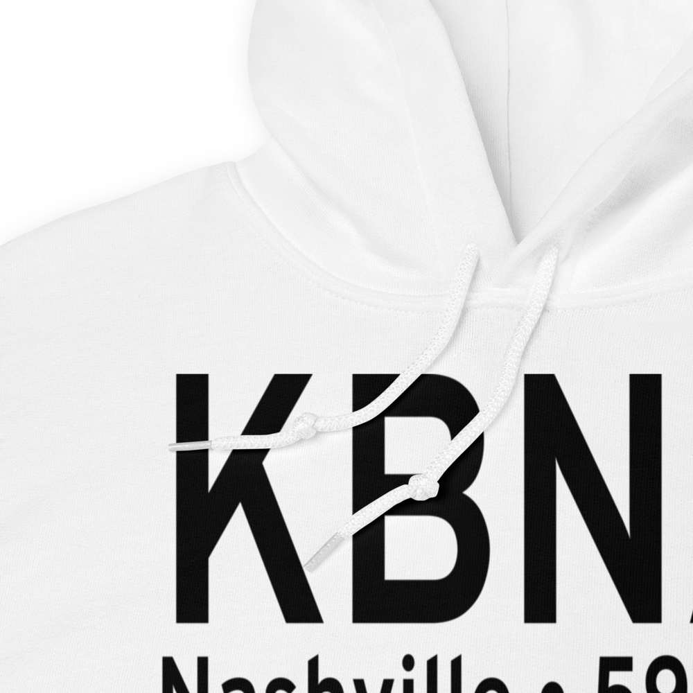 Nashville International Airport (KBNA) ICAO Hoodie Sweatshirt 