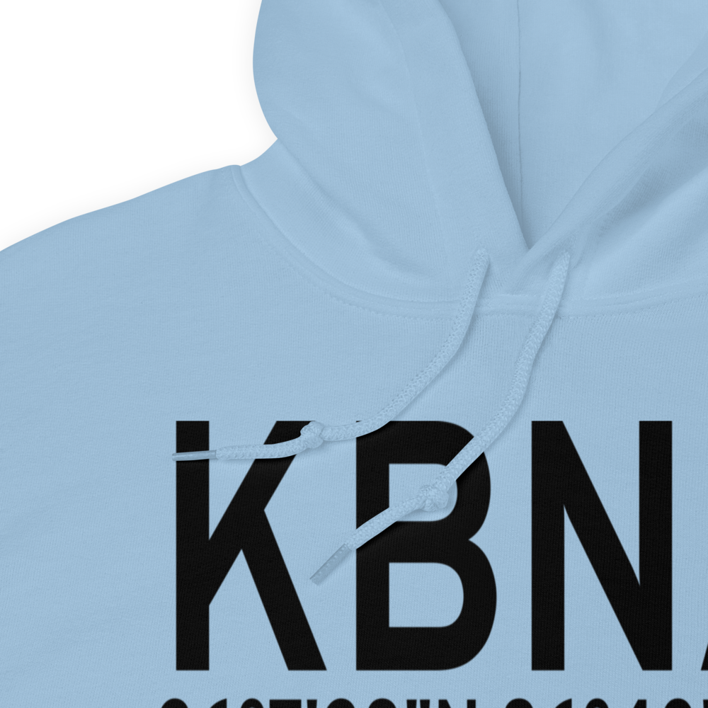 Nashville International Airport (KBNA) ICAO Hoodie Sweatshirt 