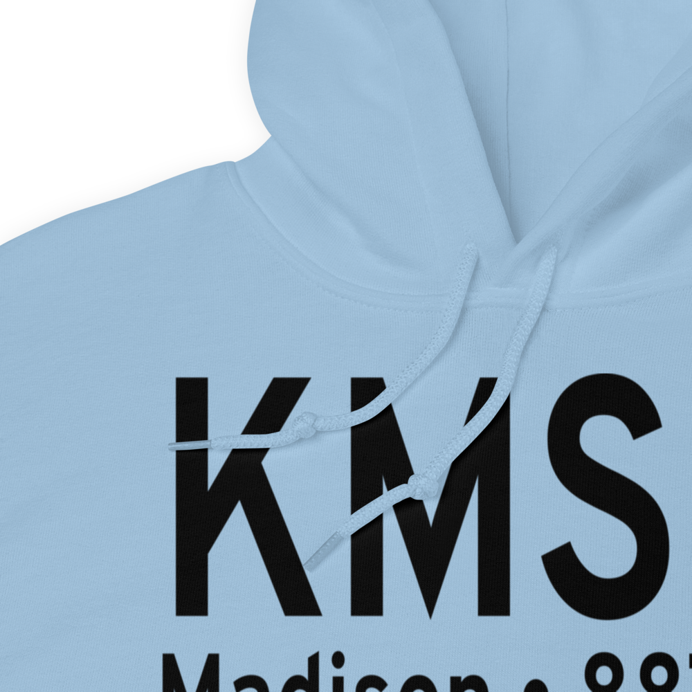 Dane County Regional Truax Field (KMSN) ICAO Hoodie Sweatshirt 