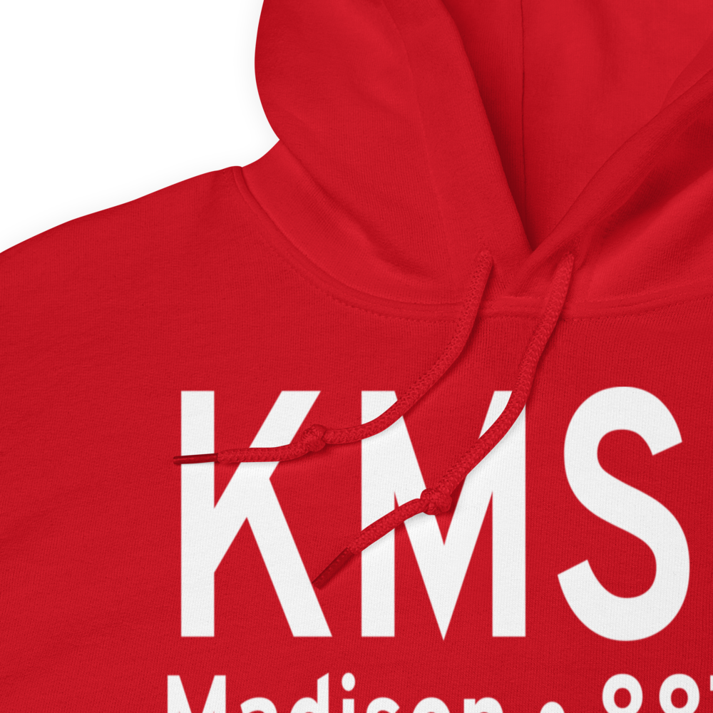 Dane County Regional Truax Field (KMSN) ICAO Hoodie Sweatshirt 