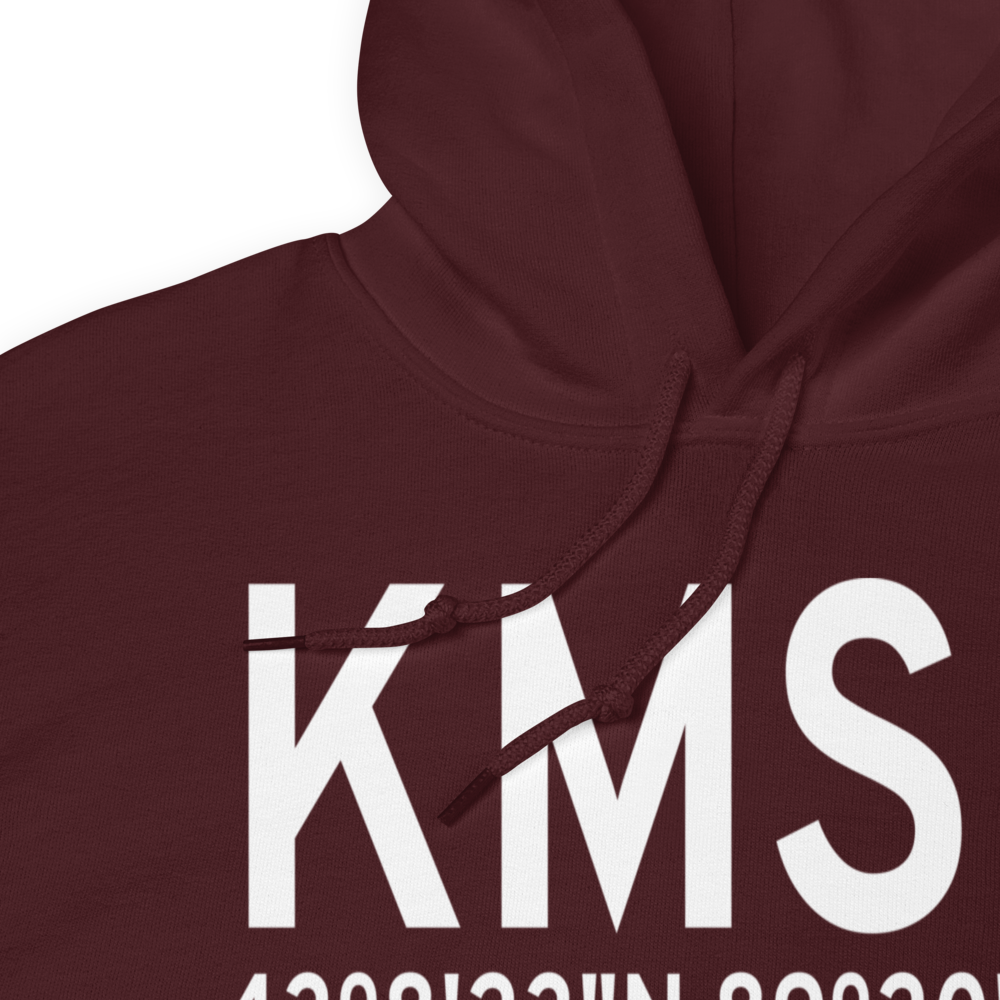 Dane County Regional Truax Field (KMSN) ICAO Hoodie Sweatshirt 