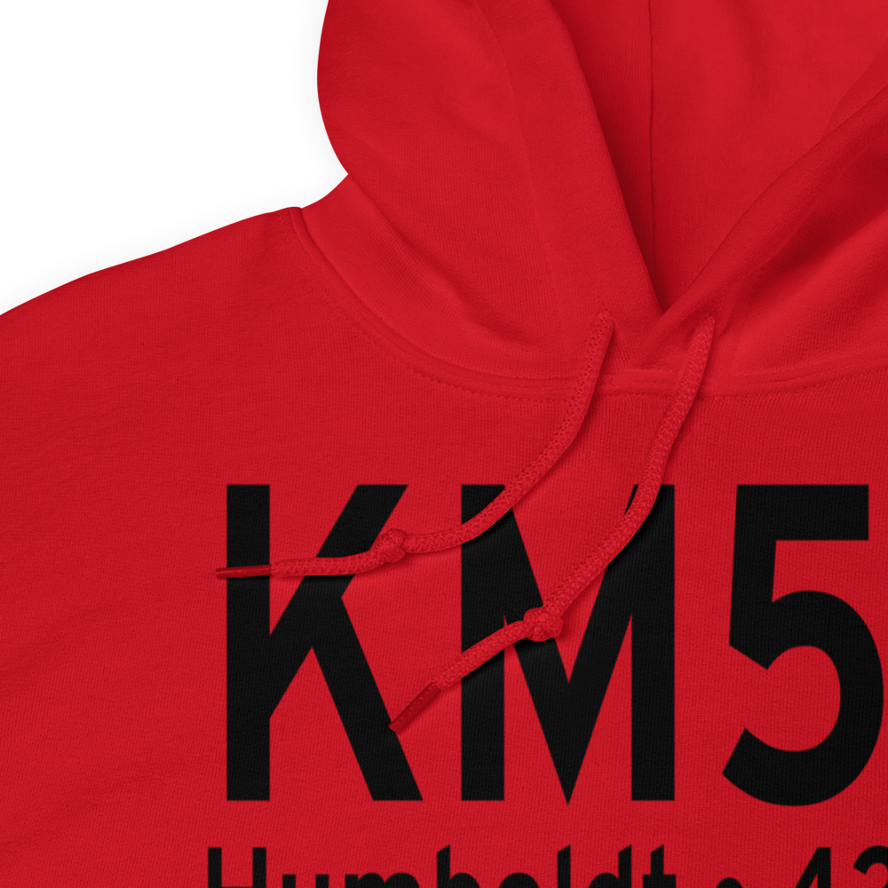 Humboldt Municipal Airport (KM53) ICAO Hoodie Sweatshirt 