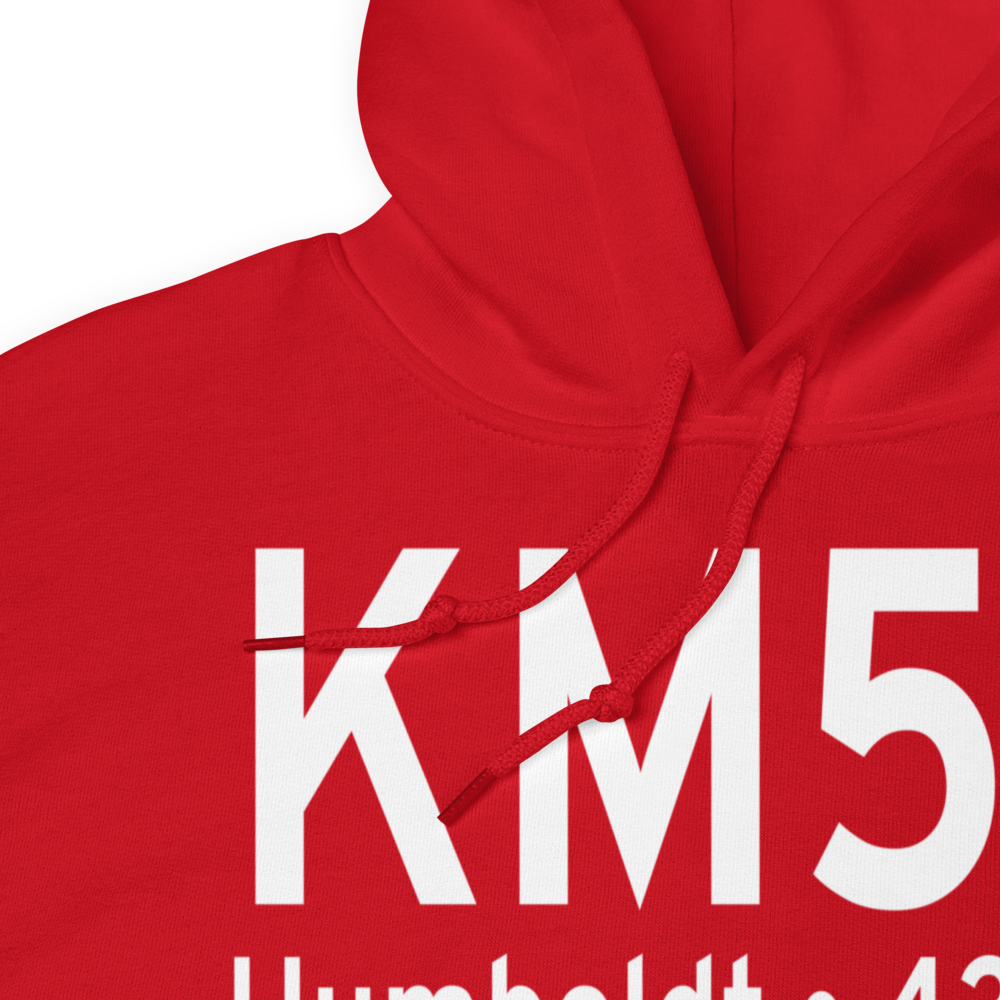 Humboldt Municipal Airport (KM53) ICAO Hoodie Sweatshirt 