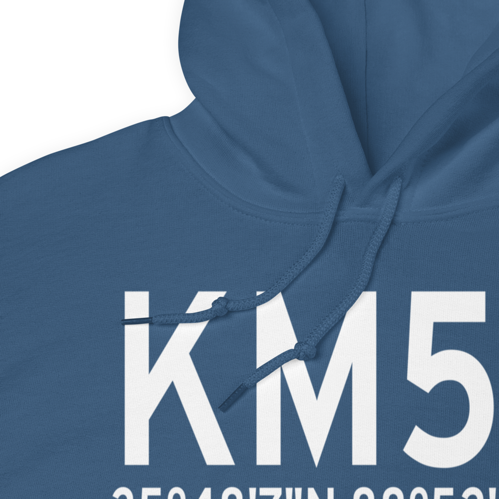 Humboldt Municipal Airport (KM53) ICAO Hoodie Sweatshirt 