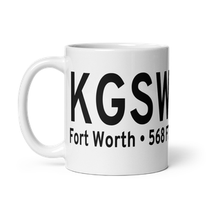 Greater Southwest International Airport-Amon Carter Field (KGSW) ICAO Mug