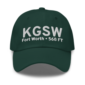 Greater Southwest International Airport-Amon Carter Field (KGSW) ICAO Hat