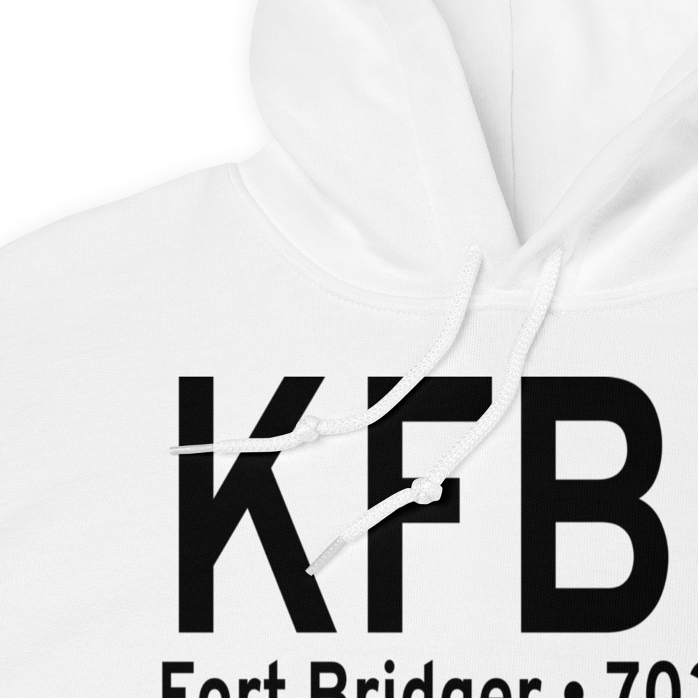 Fort Bridger Airport (KFBR) ICAO Hoodie Sweatshirt 