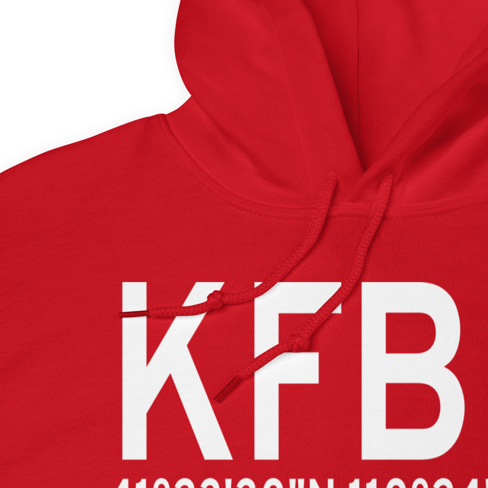 Fort Bridger Airport (KFBR) ICAO Hoodie Sweatshirt 