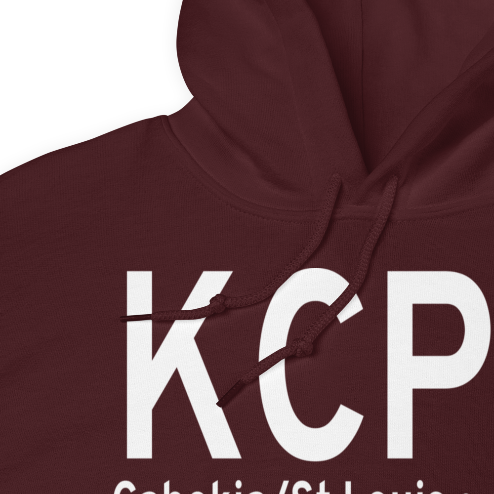 St Louis Downtown Airport (KCPS) ICAO Hoodie Sweatshirt 