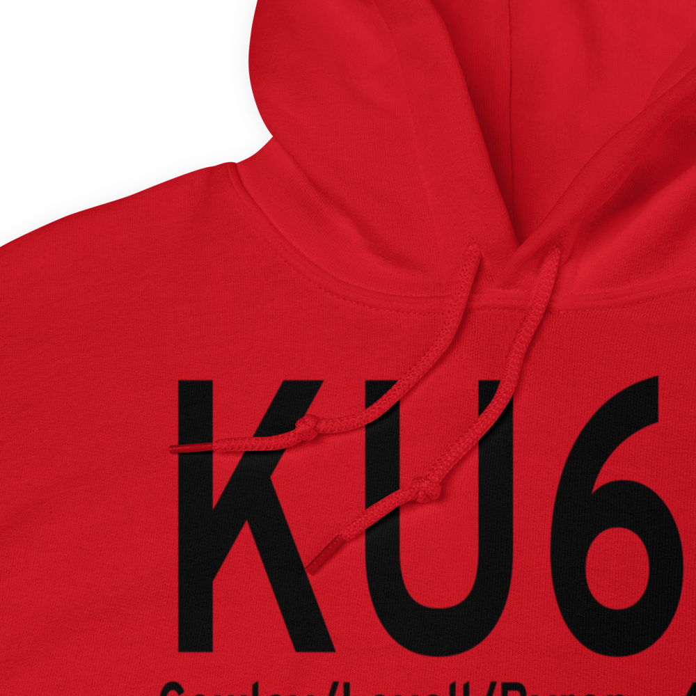 North Big Horn County Airport (KU68) ICAO Hoodie Sweatshirt 