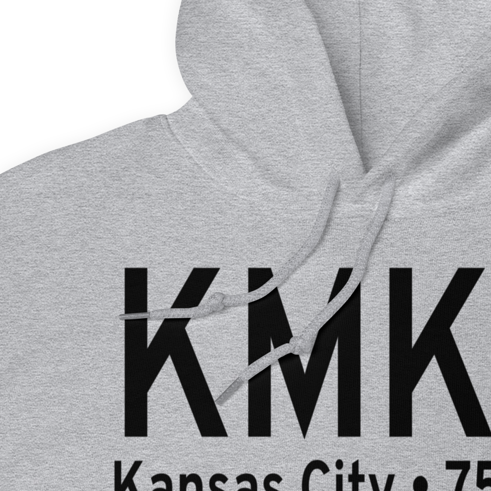 Charles B. Wheeler Downtown Airport (KMKC) ICAO Hoodie Sweatshirt 