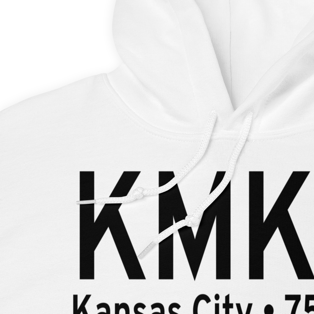 Charles B. Wheeler Downtown Airport (KMKC) ICAO Hoodie Sweatshirt 