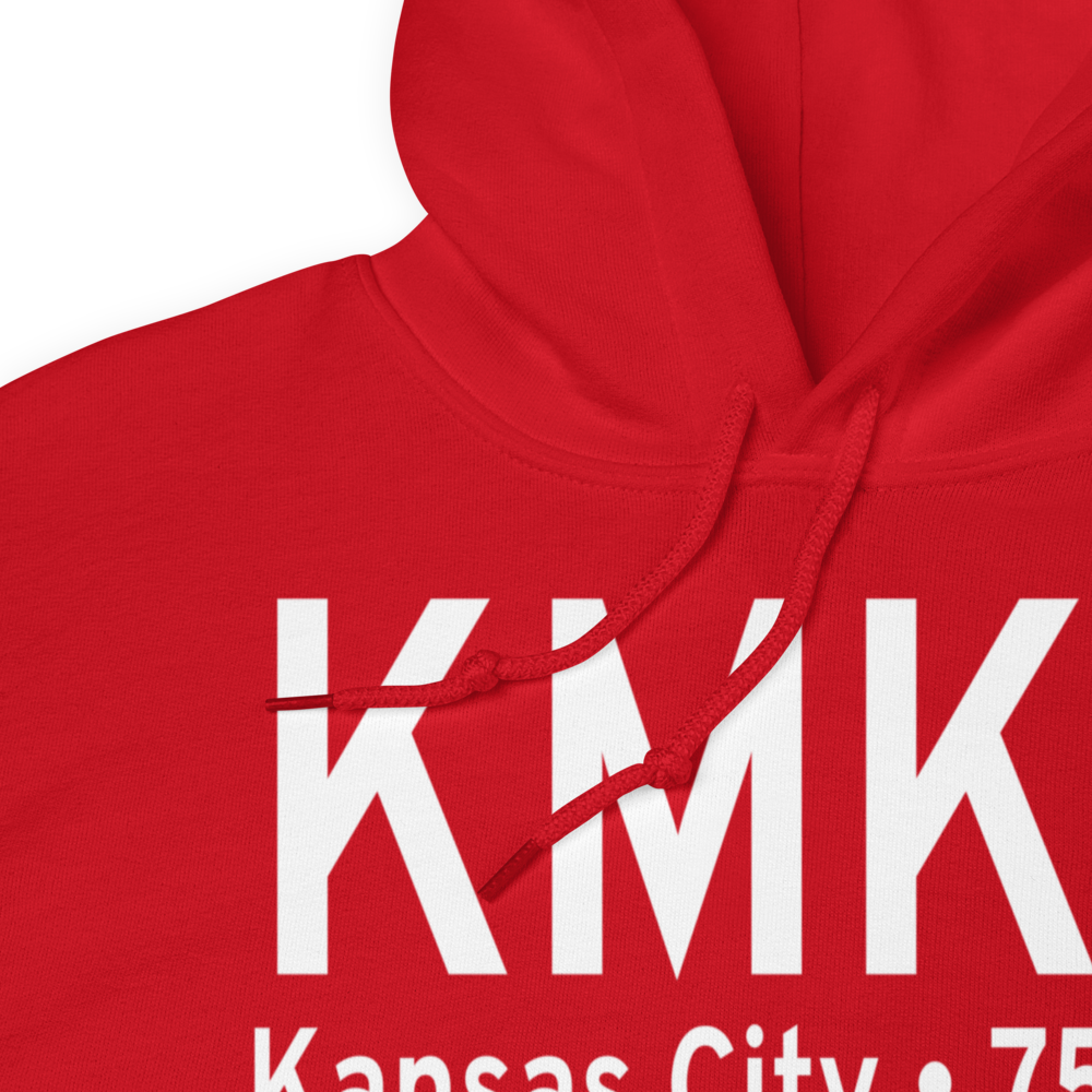 Charles B. Wheeler Downtown Airport (KMKC) ICAO Hoodie Sweatshirt 