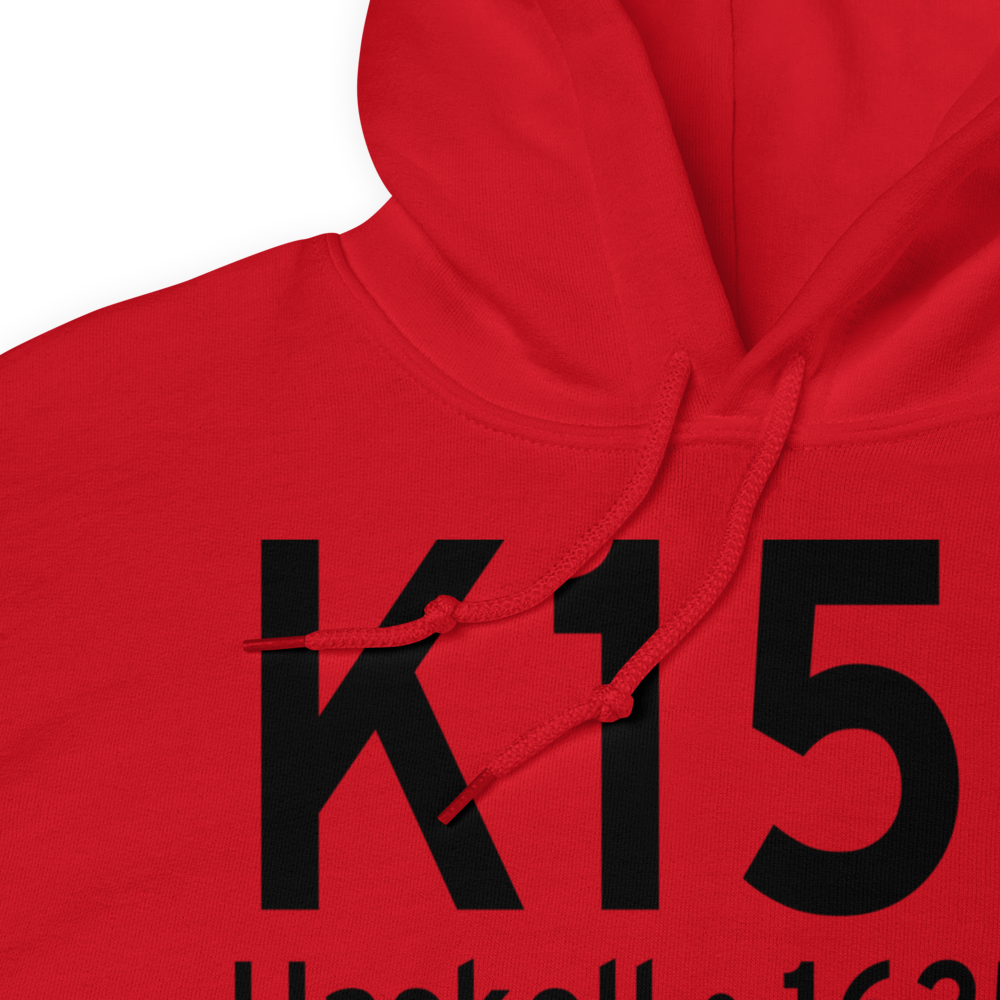 Haskell Municipal Airport (K15F) ICAO Hoodie Sweatshirt 