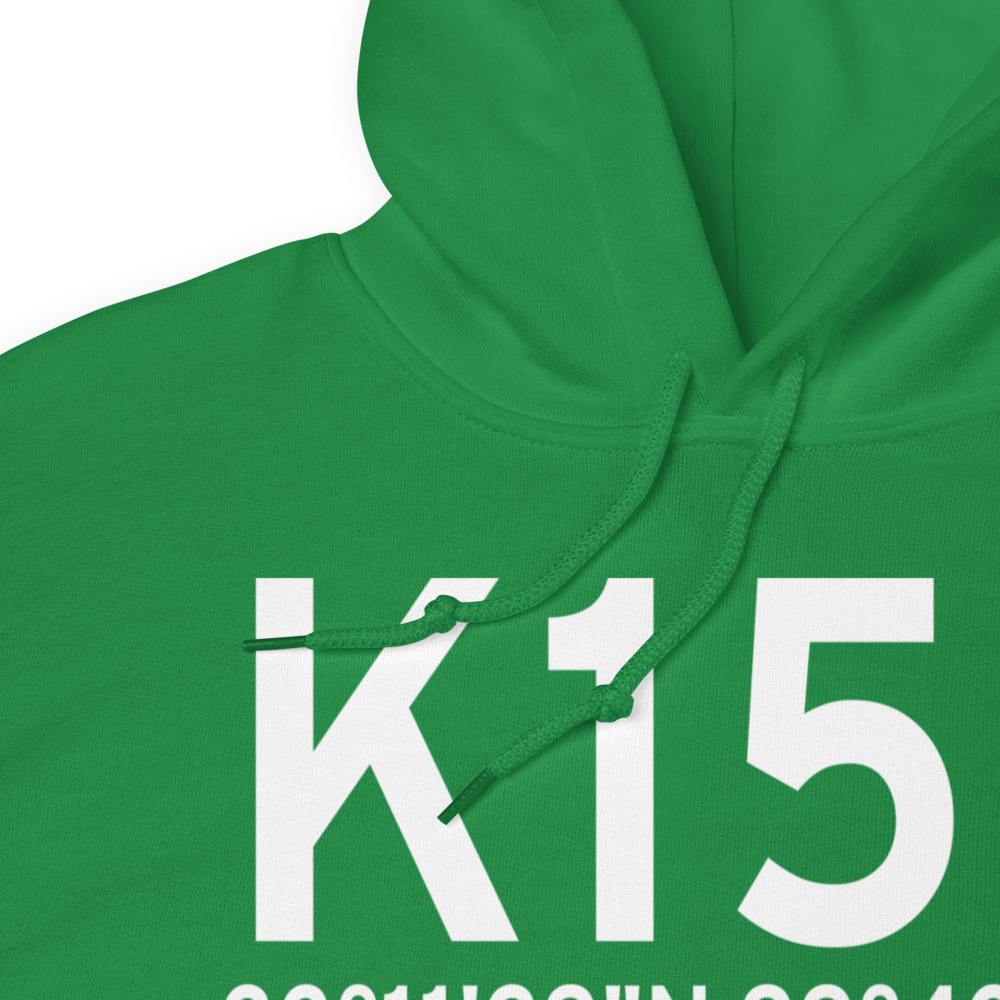 Haskell Municipal Airport (K15F) ICAO Hoodie Sweatshirt 