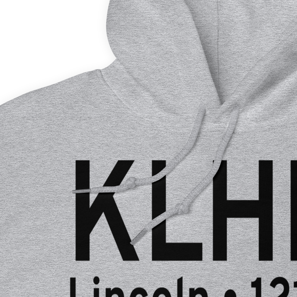 Lincoln Regional Karl Harder Field (KLHM) ICAO Hoodie Sweatshirt 
