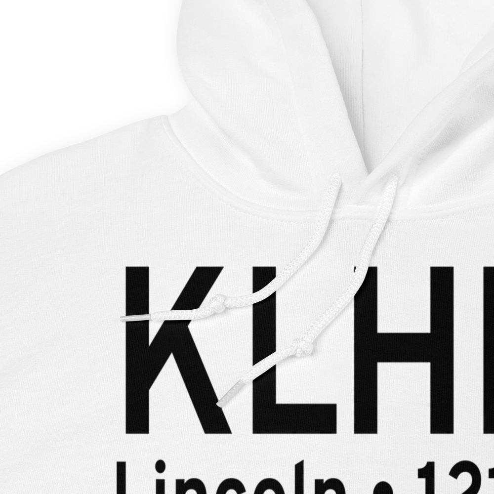 Lincoln Regional Karl Harder Field (KLHM) ICAO Hoodie Sweatshirt 