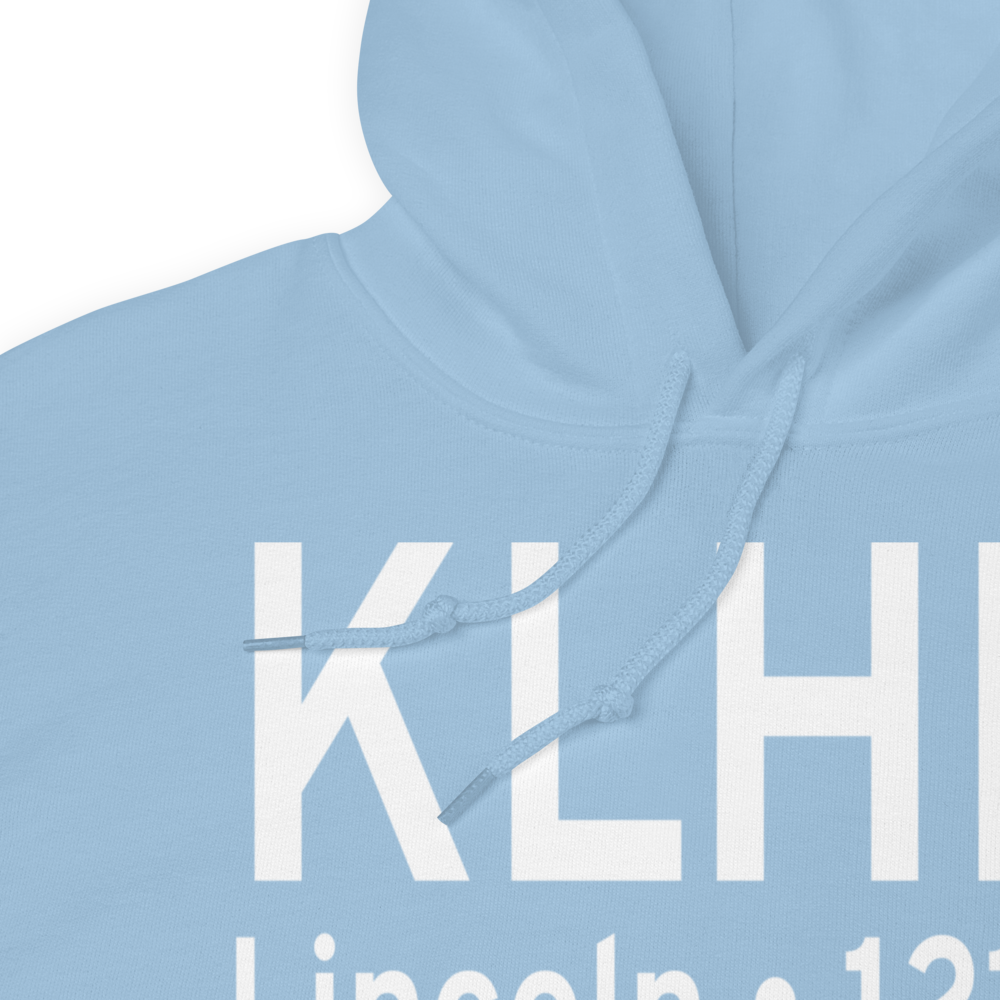 Lincoln Regional Karl Harder Field (KLHM) ICAO Hoodie Sweatshirt 