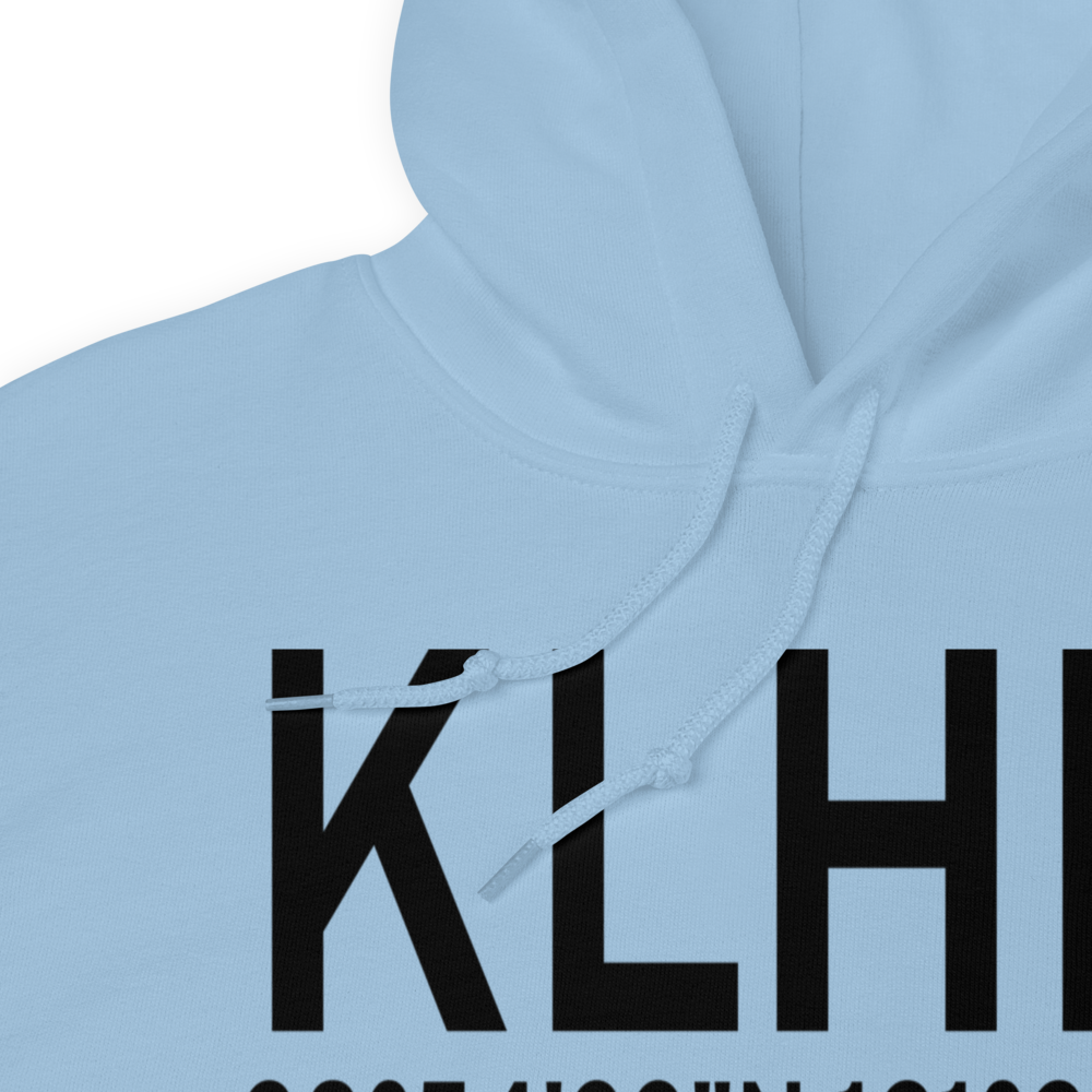 Lincoln Regional Karl Harder Field (KLHM) ICAO Hoodie Sweatshirt 