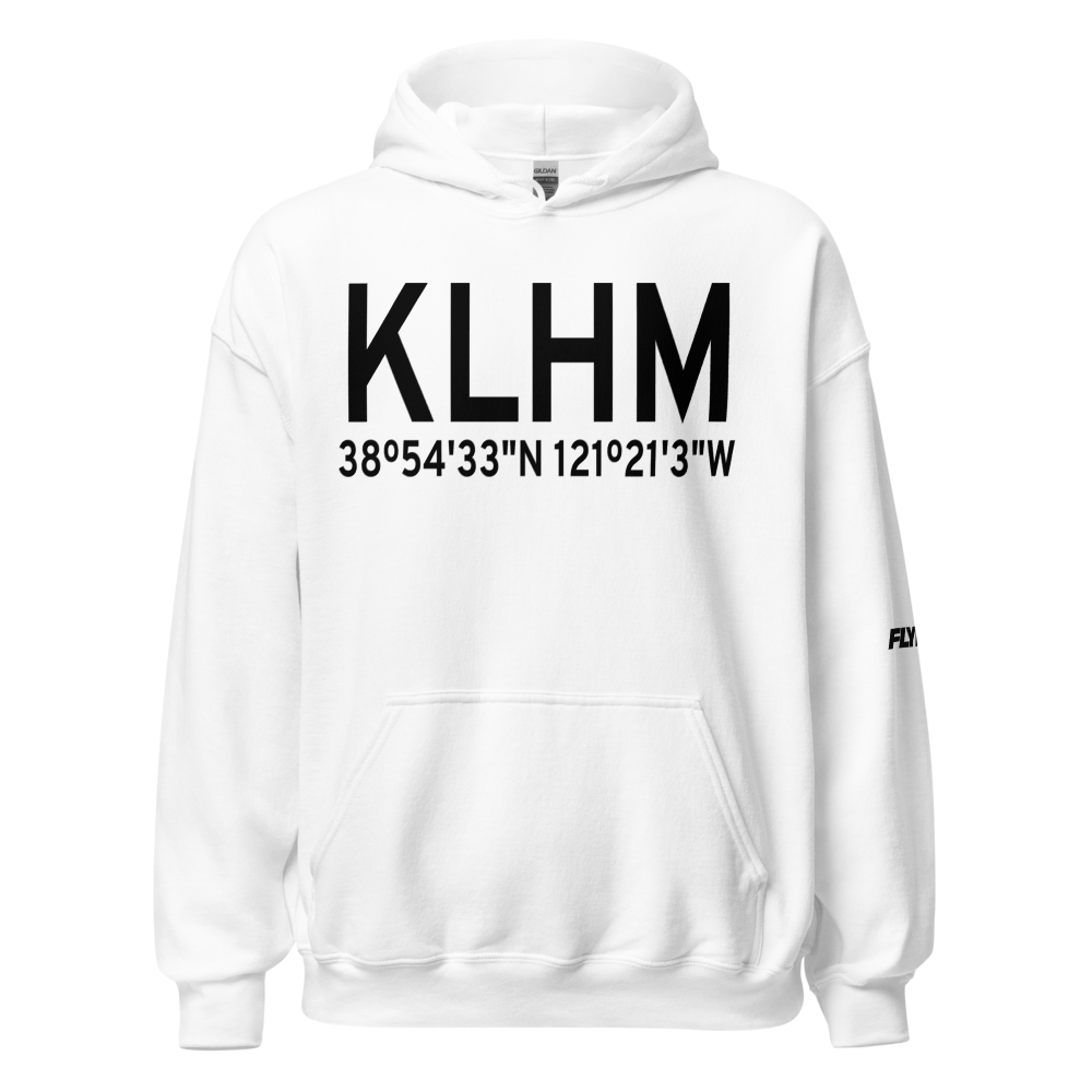 Lincoln Regional Karl Harder Field (KLHM) ICAO Hoodie Sweatshirt 