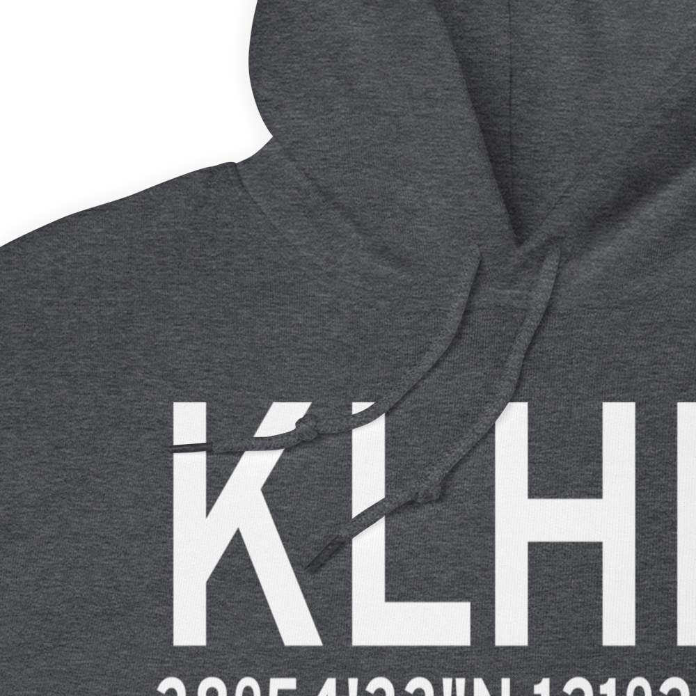 Lincoln Regional Karl Harder Field (KLHM) ICAO Hoodie Sweatshirt 