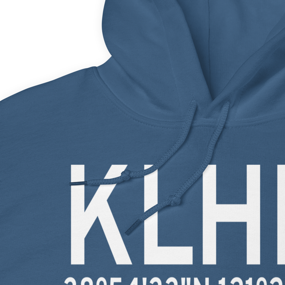Lincoln Regional Karl Harder Field (KLHM) ICAO Hoodie Sweatshirt 