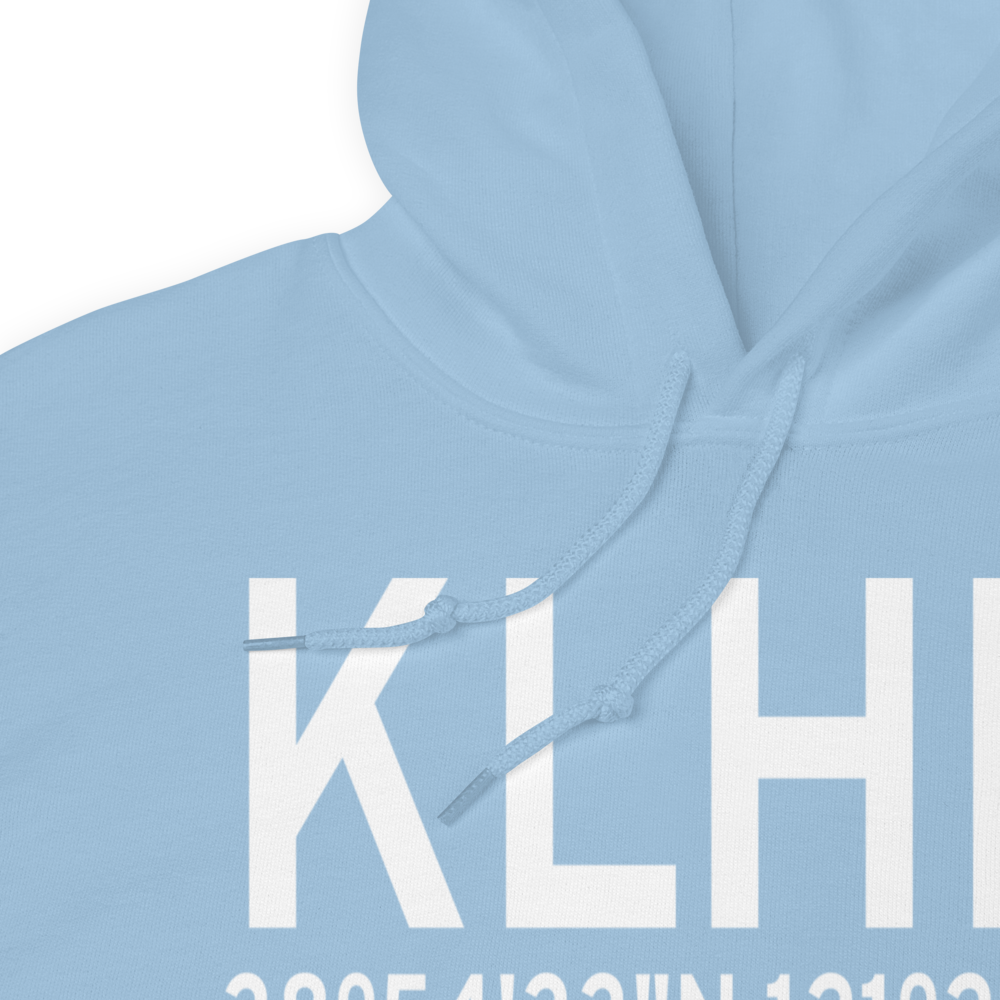 Lincoln Regional Karl Harder Field (KLHM) ICAO Hoodie Sweatshirt 
