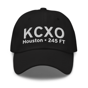 Conroe-North Houston Regional Airport (KCXO) ICAO Hat