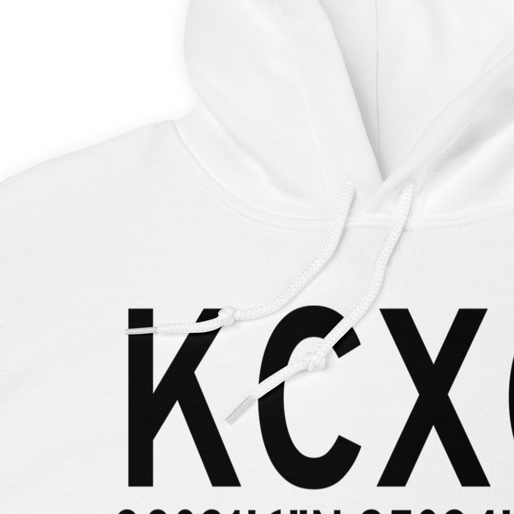 Conroe-North Houston Regional Airport (KCXO) ICAO Hoodie Sweatshirt 