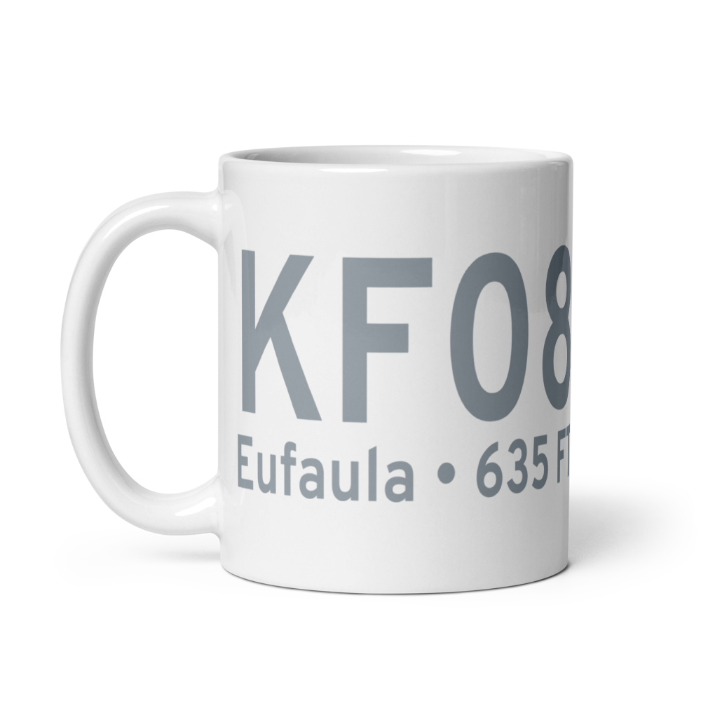 Eufaula Municipal Airport (KF08) ICAO Mug 