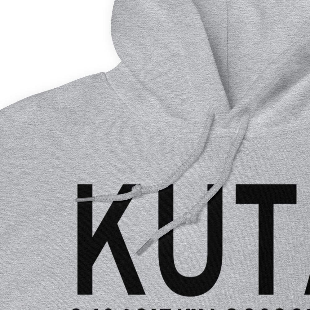 Tunica Municipal Airport (KUTA) ICAO Hoodie Sweatshirt 