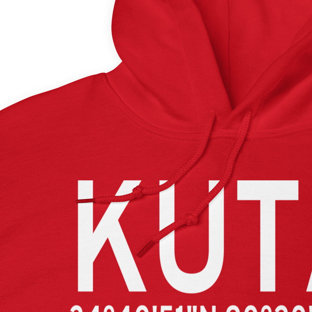 Tunica Municipal Airport (KUTA) ICAO Hoodie Sweatshirt 