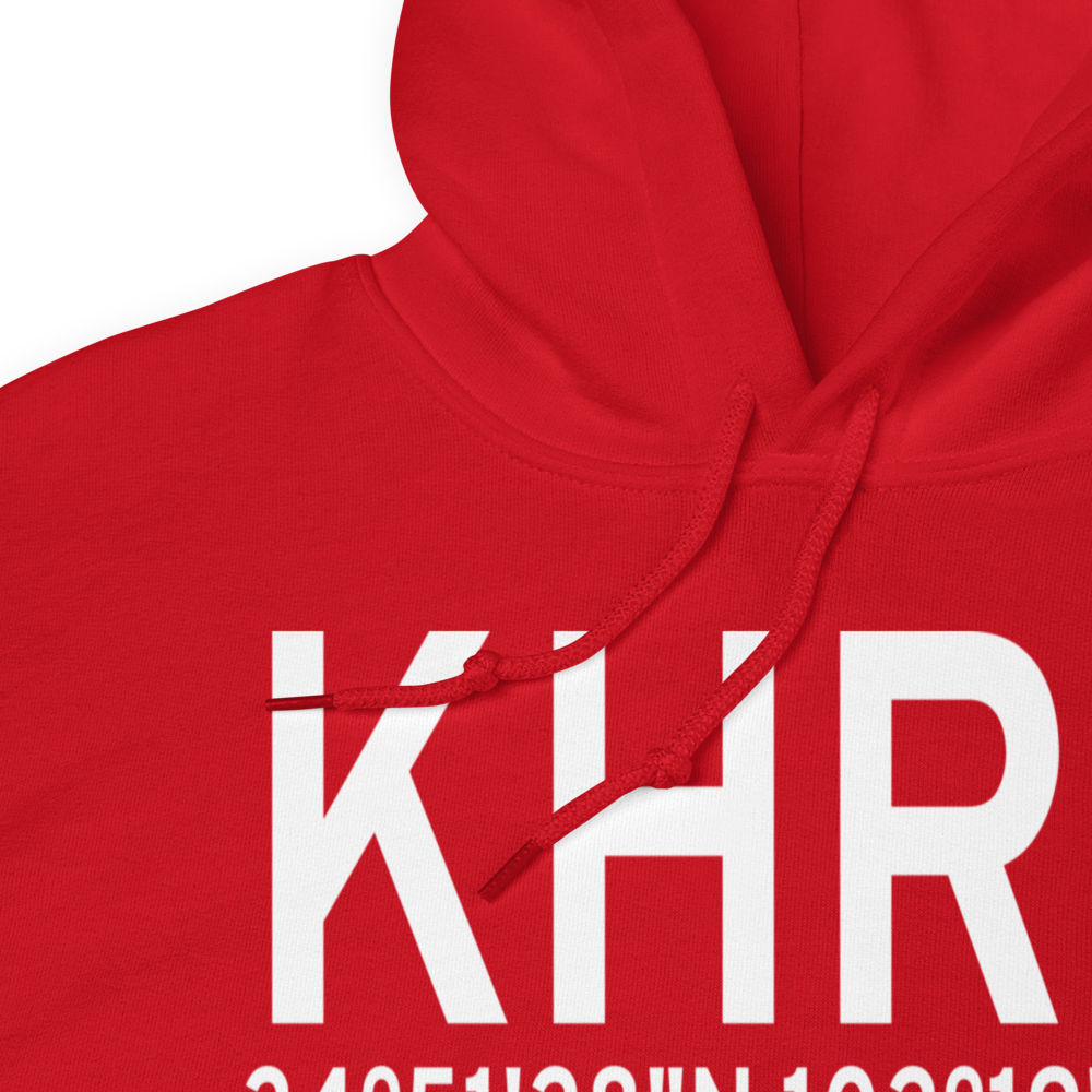 Hereford Municipal Airport (KHRX) ICAO Hoodie Sweatshirt 