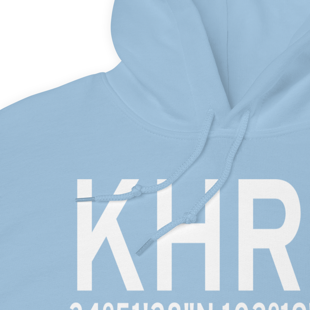 Hereford Municipal Airport (KHRX) ICAO Hoodie Sweatshirt 