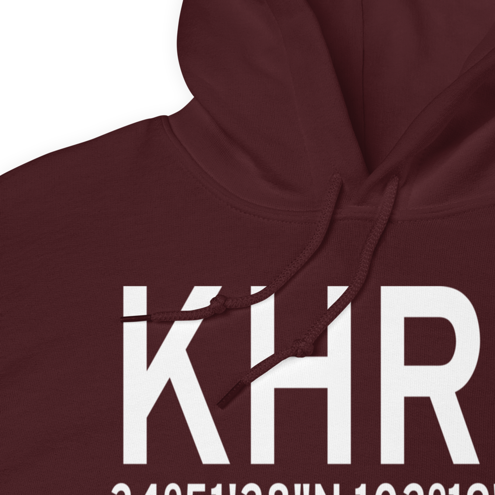 Hereford Municipal Airport (KHRX) ICAO Hoodie Sweatshirt 