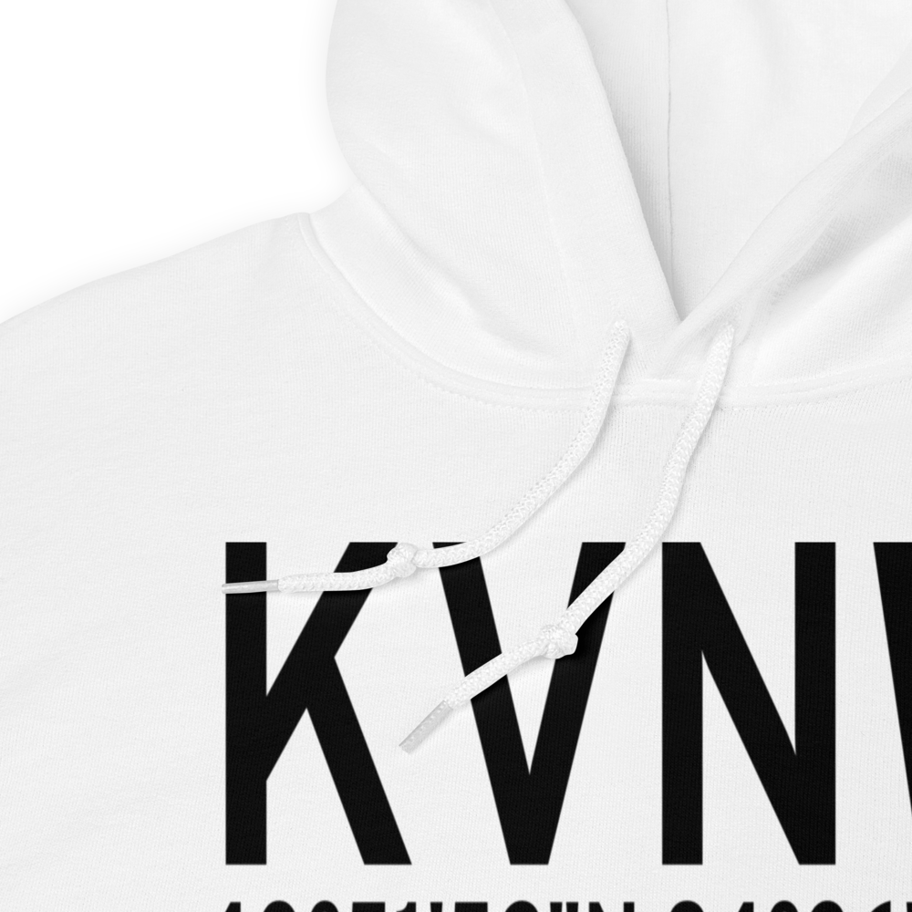 Van Wert County Airport (KVNW) ICAO Hoodie Sweatshirt 