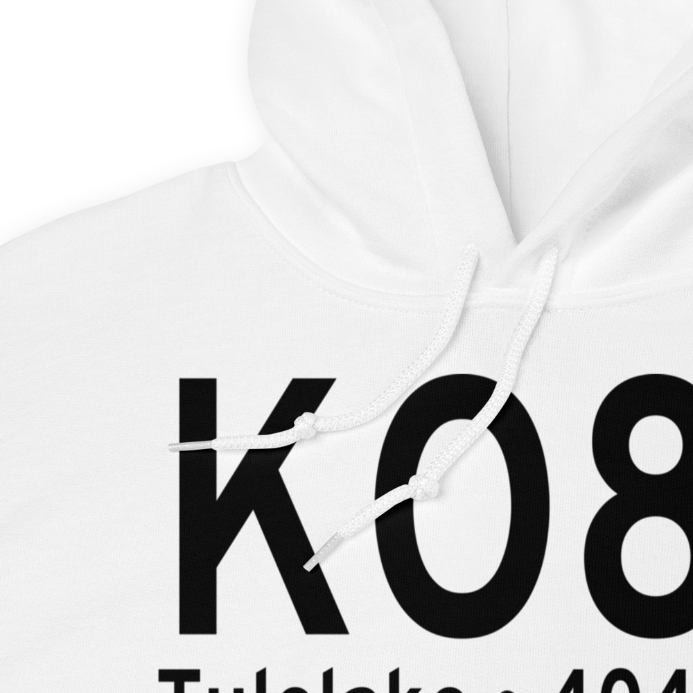 Tulelake Municipal Airport (KO81) ICAO Hoodie Sweatshirt 