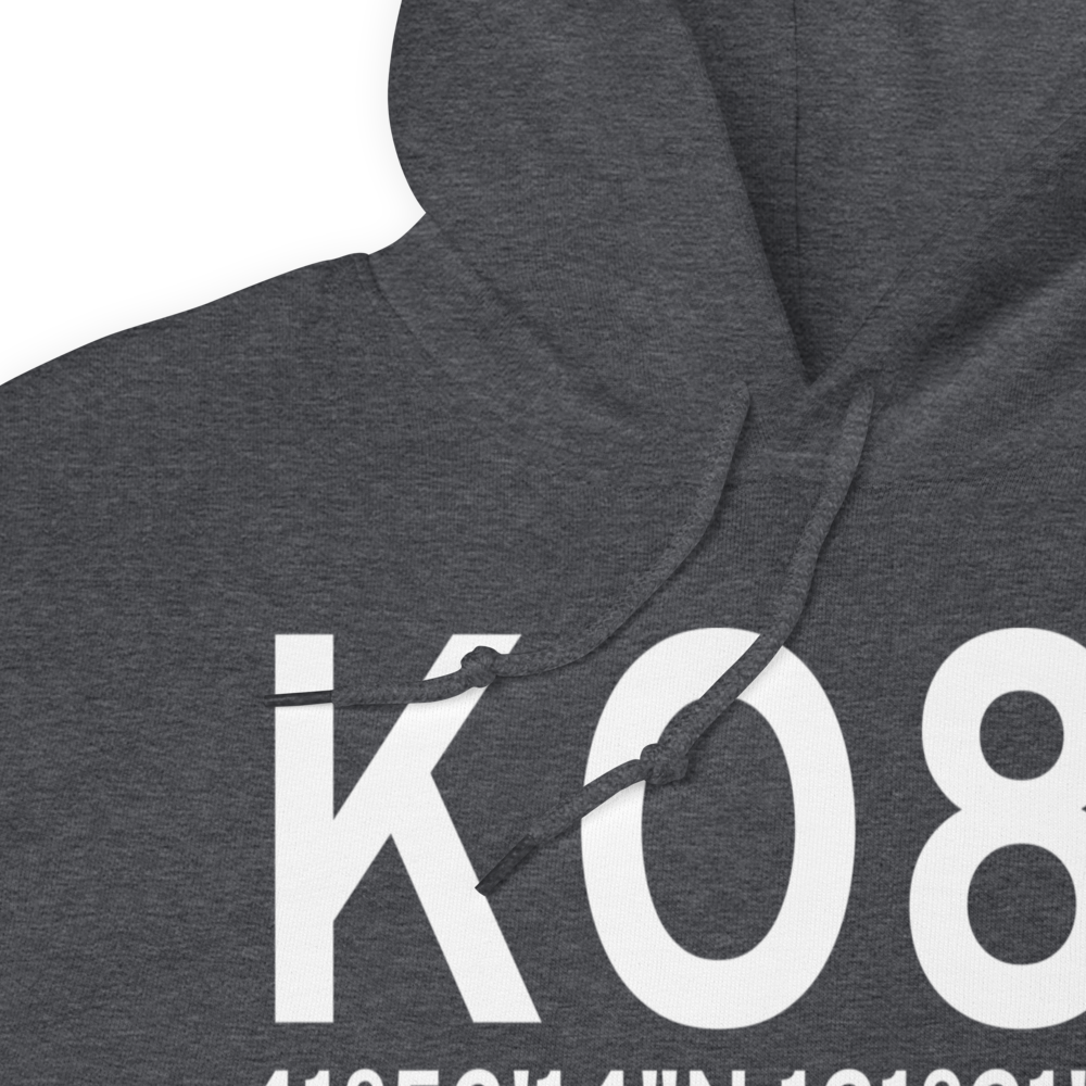Tulelake Municipal Airport (KO81) ICAO Hoodie Sweatshirt 