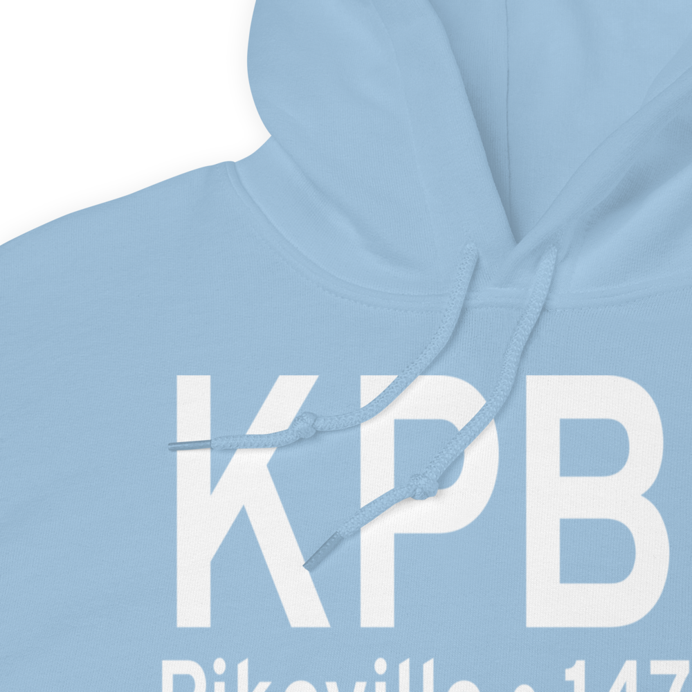 Pike County-Hatcher Field (KPBX) ICAO Hoodie Sweatshirt 
