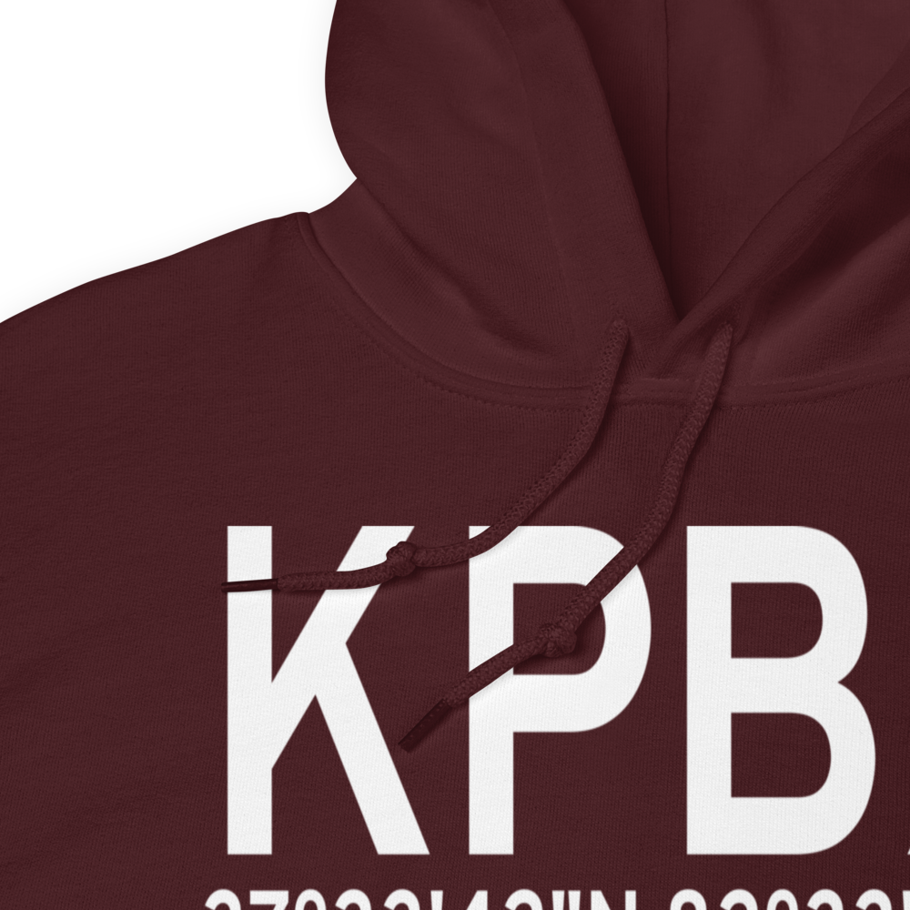 Pike County-Hatcher Field (KPBX) ICAO Hoodie Sweatshirt 