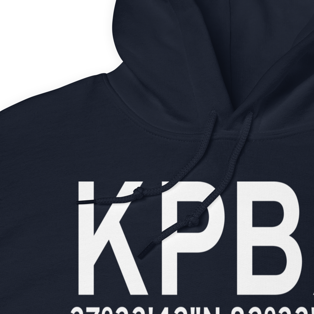 Pike County-Hatcher Field (KPBX) ICAO Hoodie Sweatshirt 