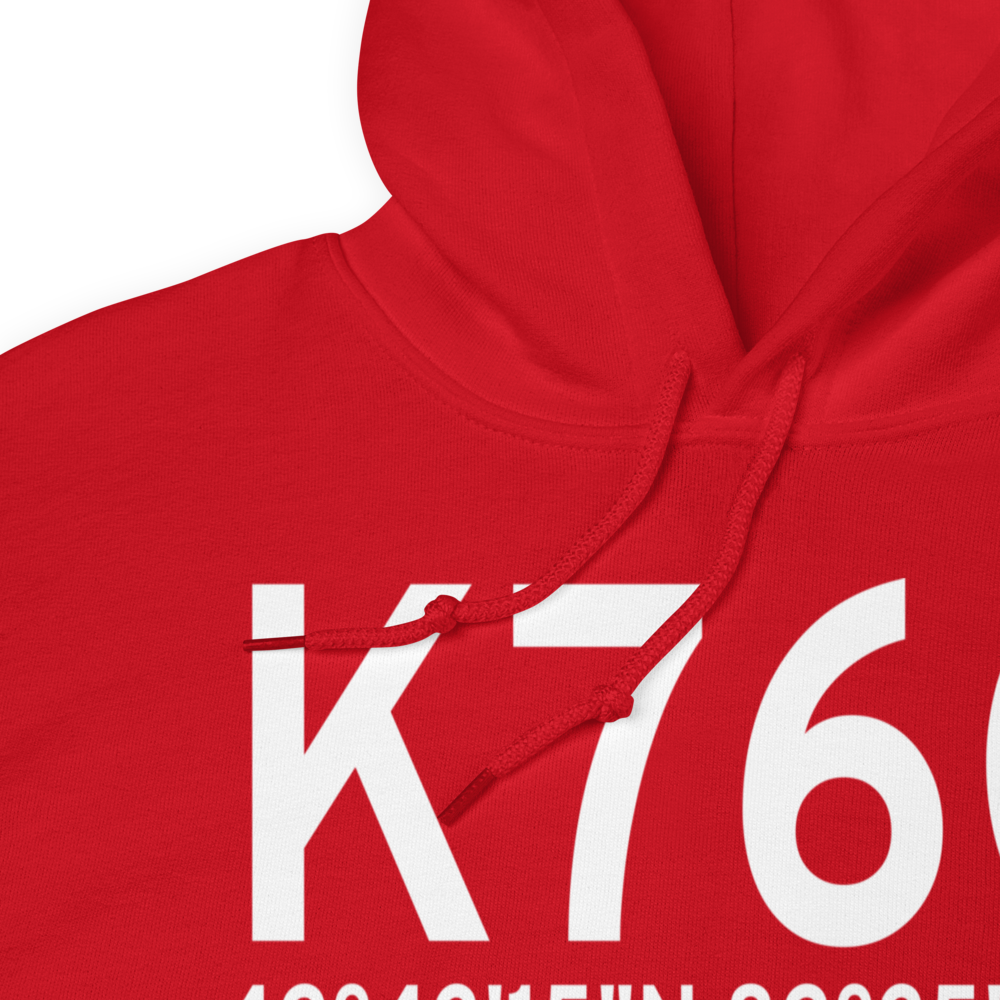 Marine City Airport (K76G) ICAO Hoodie Sweatshirt 