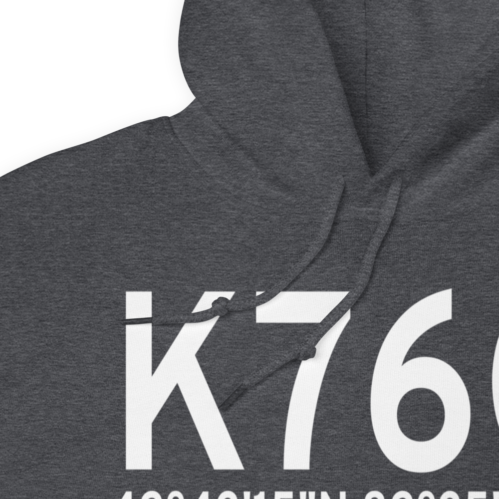 Marine City Airport (K76G) ICAO Hoodie Sweatshirt 