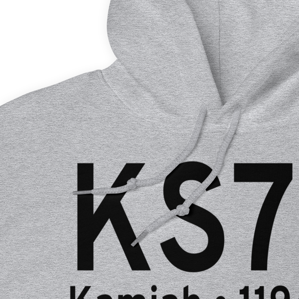 Kamiah Municipal Airport (KS73) ICAO Hoodie Sweatshirt 