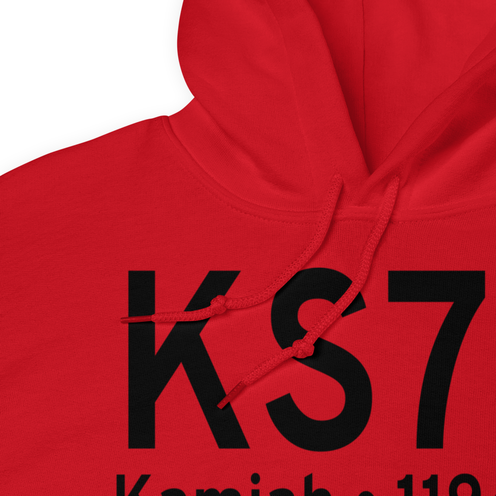 Kamiah Municipal Airport (KS73) ICAO Hoodie Sweatshirt 