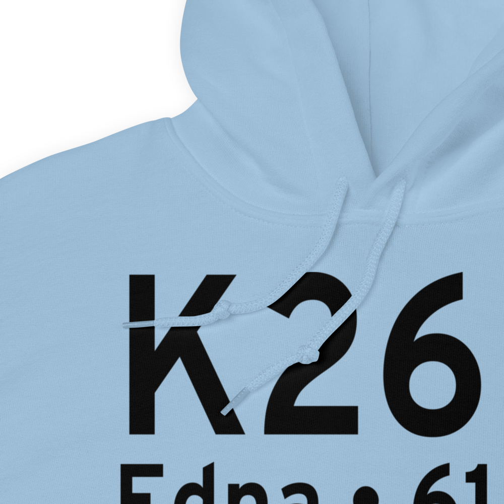 Jackson County Airport (K26R) ICAO Hoodie Sweatshirt 
