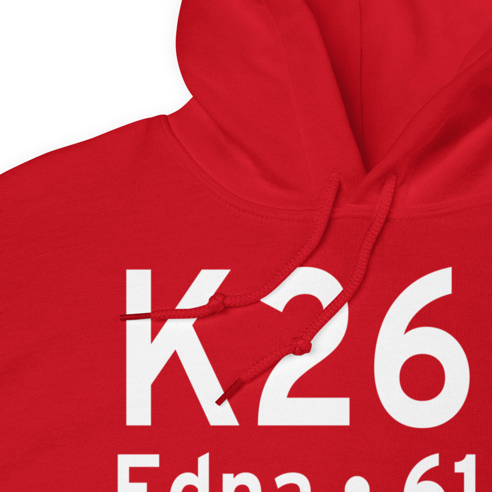 Jackson County Airport (K26R) ICAO Hoodie Sweatshirt 