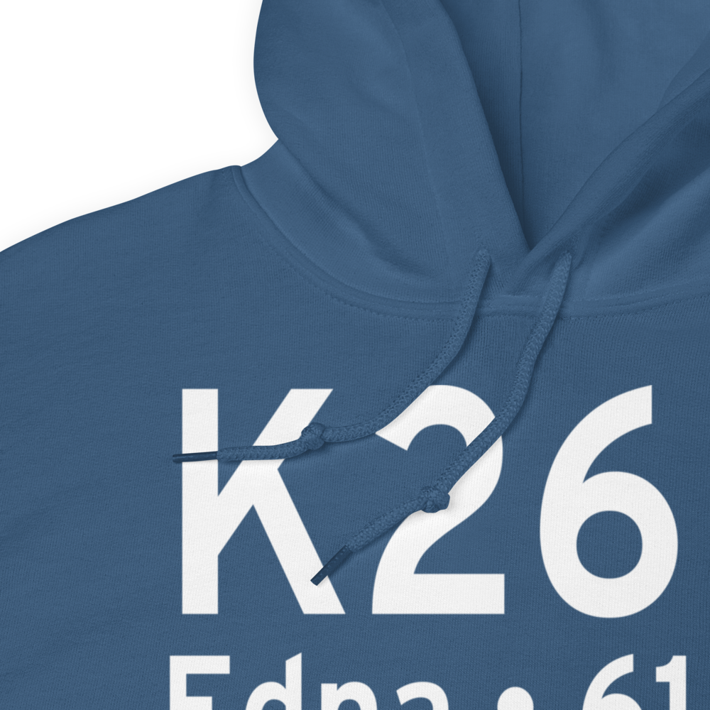 Jackson County Airport (K26R) ICAO Hoodie Sweatshirt 